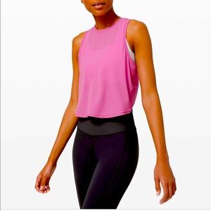 NWT fast as light tank Lululemon Size 10